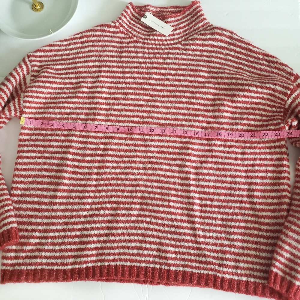 Anthropologie Linnea Mock Neck Sweater Size L NWT - Picture 11 of 14